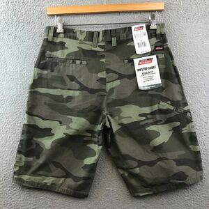 Dickies Green Camo Cargo Shorts